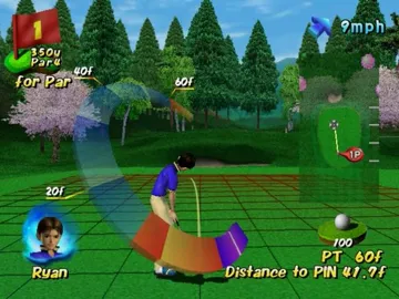 Golf Paradise (Japan) screen shot game playing